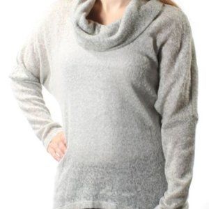 Grey Cowl Neck Sweater